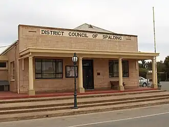 The former "District Council of Spalding" council chambers