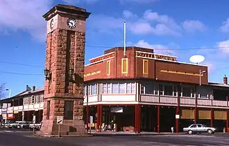 Town centre/Imperial Hotel