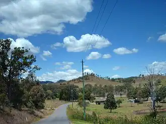 Country road, Glastonbury