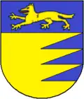 Coat of arms of Courtedoux