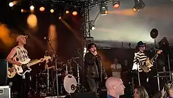 Courting performing at Reading Festival 2022