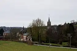 A general view of Courtonne-les-Deux-Églises