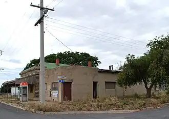 The post office at Cowangie, now closed