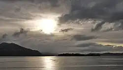 Craig, Alaska before a storm