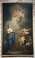 Mauro Picenardi, Martyrdom of Saint Lucy, oil on canvas, ca. 1750–1799