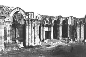 Construction of the Sagrada Família crypt (1886)