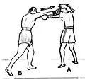 A straight in counterpunch. Were this over the jab, it would be considered a cross.
