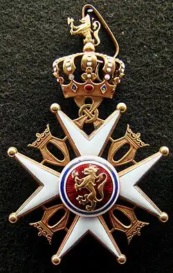 The Norwegian Order of St Olav