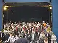 People swarming through an exit do not always behave like a fluid.[168][169]