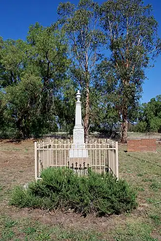 War memorial at Crowther, 2008