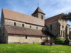 The church in Crugny