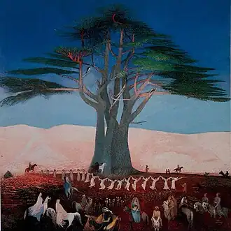 Image 4Csontváry Kosztka, Tivadar - Pilgrimage to the Cedars of Lebanon (from Culture of Lebanon)