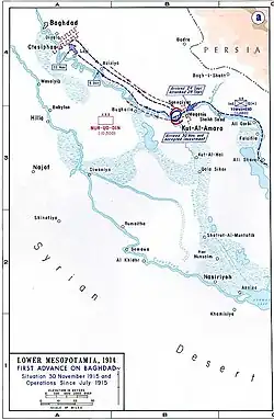 November, British offensive
