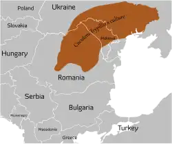 Image 28Cucuteni–Trypillian culture boundaries (from History of Moldova)