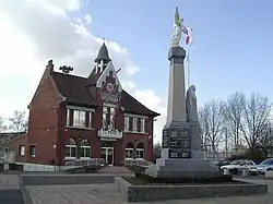 The town hall of Cuinchy