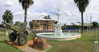Cunnamulla war memorial, 2010