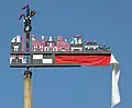 Modern weathervane of Curonian Spit