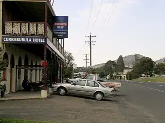 The main street.