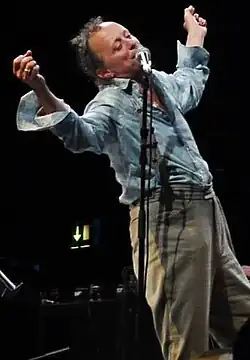 David Tibet performing with Current 93 in 2010
