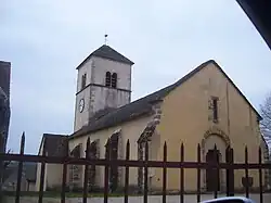 The church in Curtil-sous-Burnand