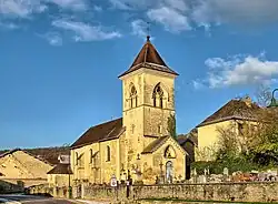 The Church of Saint Christopher of Cussey-sur-Lison