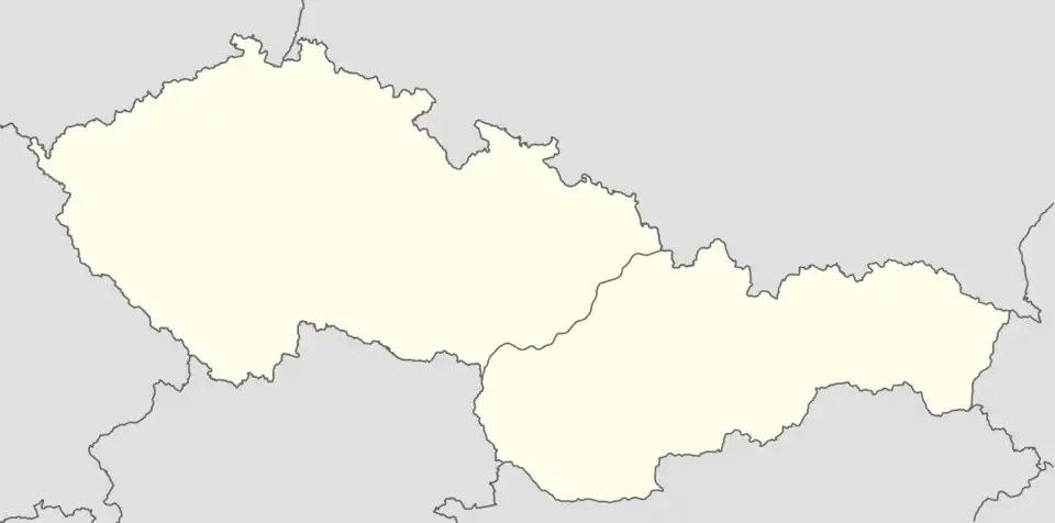 Central Group of Forces is located in Czechoslovakia