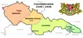 Moravia-Silesia within Czechoslovakia between 1928–1938