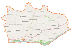 Location of Gmina Czerwińsk nad Wisłą