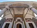 The rebuilt mosque