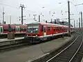 628 508 arrives at Köln Hbf