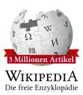 3 million articles on the German Wikipedia (2025)