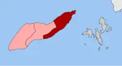 Location within the regional unit