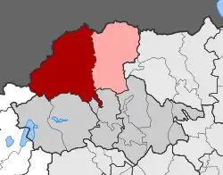 Location of Aridaia