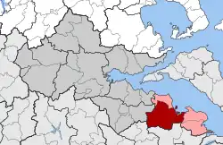 Location within the regional unit
