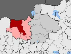 Location within the regional unit