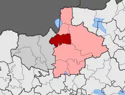 Location within the regional unit