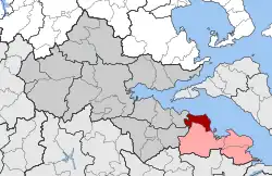 Location within the regional unit