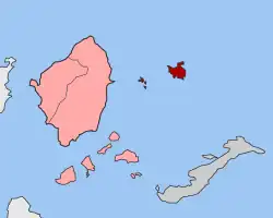 Location within the regional unit