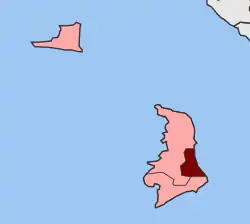 Location within the regional unit