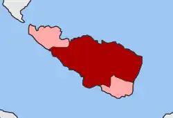 Location within Tinos