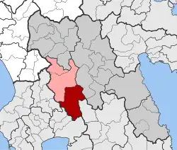Location within the regional unit