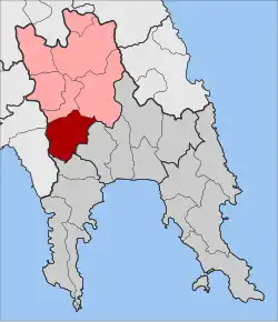 Location within the regional unit