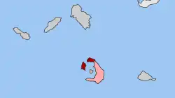 Location within the regional unit