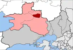 Location within the regional unit