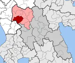 Location within the regional unit