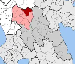 Location within the regional unit
