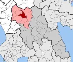 Location within the regional unit