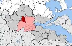Location within the regional unit