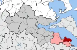 Location within the regional unit
