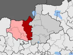 Location within the regional unit